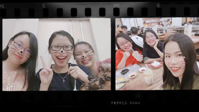 女大学生的快乐